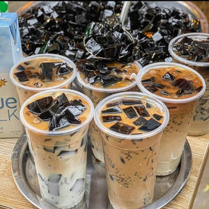 Polvo de gelatina negra natural (25 kg/bolsa) Cobertura vegana para batidos y postres - Product Image 5