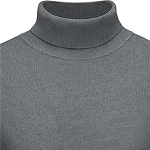 Venta al por mayor nueva calidad profesional de los hombres de cuello redondo grueso de primavera suéter de poliéster de color sólido patrón para el invierno - Product Image 2