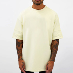 Camiseta de talla grande de tela de alta calidad hecha a medida para hombre, precio al por mayor, camiseta de último diseño para hombre - Product Image 5