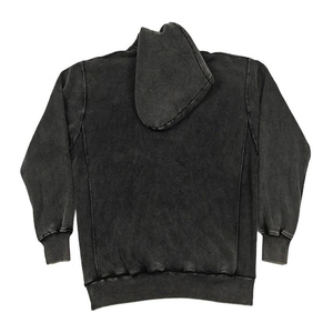 Sweat à capuche lavé à l'acide de qualité supérieure pour hommes poids lourd hommes blanc coupe régulière hommes lavé à l'acide2026 - Product Image 3