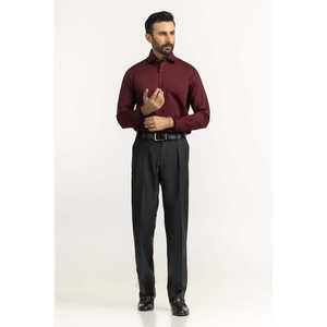 Chemises décontractées pour hommes, coupe moderne FS-LAF25-334, 100 % coton, popeline et chambray anti-plis, chemises de travail - Product Image 5