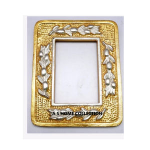 Marco de fotos de nuevo diseño de metal fundido de aluminio para decoración de pared y hogar Forma rectangular Color marrón - Product Image 6