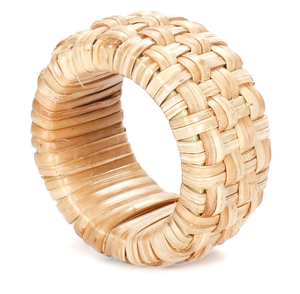 Servilletero Ecológico Diseño de lujo Artesanía Servilletero de ratán Anillo Boda Hecho por India Proveedor Cantidad a granel Precio razonable - Product Image 3