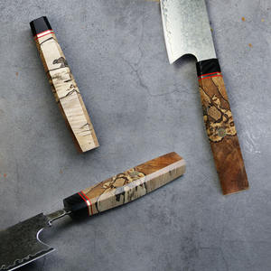 Vente en gros de commandes en vrac personnalisées, service OEM et ODM, couteau de cuisine professionnel en acier Damas avec manche en bois et résine de qualité supérieure - Product Image 5