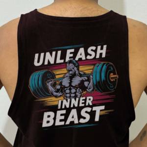 Camiseta sin mangas de gimnasio para hombre, hecha en Pakistán, de alta calidad, con impresión personalizada, muy vendida. - Product Image 2
