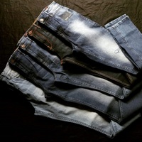 Vente en gros Pantalons jeans décontractés pour hommes Jogging en coton de marque pour le printemps pour vêtements pour garçons