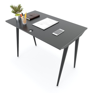 100x60x75cm HBCO001 Conical Leg Assembly Computer Desk with Metal Surface Easy Assembly for Optimal Comfort and Functionality - Product Image 1