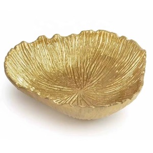 Bol décoratif en forme de fruit, finition or élégante, idéal pour la décoration de table, la table à manger et le style d'intérieur, en provenance d'Inde - Product Image 5