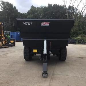 High Capacity Steel Dump <b>Trailer</b> 6x12 Hydraulic Tipper <b>Trailer</b> Hot Sale Wholesale BestQuality Durable <b>Farm</b> <b>Trailer</b> Factory Price - Product Image 1