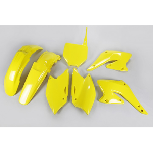 Kit di plastica 102 gialla per Suzuki RMZ 250 carenatura per moto a 2006 2004 - Product Image 1