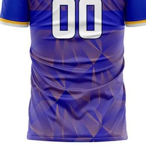 เสื้อฟุตบอลแขนสั้นน้ำหนักเบาสำหรับผู้ชาย ระบายอากาศได้ดี ทนทาน แห้งเร็ว ป้องกันแบคทีเรีย เหมาะสำหรับการฝึกซ้อมและการแข่งขัน - Product Image 3