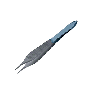 Fórceps de tejido Adson profesional recto delicado dentado 1x2 120 mm 4,34 pulgadas fórceps quirúrgicos de acero de Metal recto - Product Image 4
