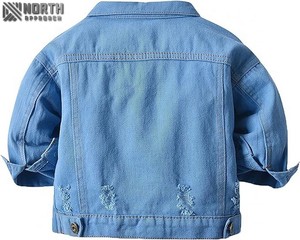 2025 nuevo estilo chaqueta de mezclilla para hombre de alta calidad transpirable lindo logotipo frontal de moda abrigo de mezclilla personalizable - Product Image 2