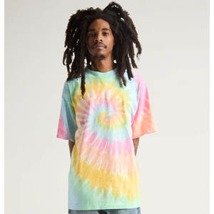 Camisetas de algodón 100% para hombre, camisetas de manga corta de gran tamaño teñidas lisas, camisetas en blanco para hombre, camisetas ecológicas - Product Image 5