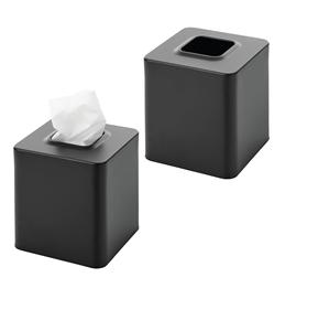 Porte-serviettes en métal avec finition brillante, support de rouleau, boîte à mouchoirs, pour voiture, bureau et usage domestique, porte-mouchoirs de célébration - Product Image 3