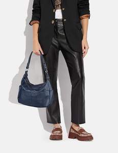 Bolso de hombro OEM de piel auténtica de lujo para mujer, bolso de mano de moda elegante al por mayor, bolso de mano personalizado de piel de vaca para mujer - Product Image 2