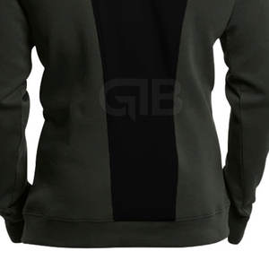 Vente en gros de services OEM de sweats à capuche à demi fermeture éclair, de meilleure conception, de couleur simple et légère. - Product Image 6