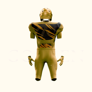 Vêtements de sport pour hommes de haute qualité, ensembles d'uniformes de football américain, légers, 100% polyester, couleurs personnalisables, service OEM - Product Image 2