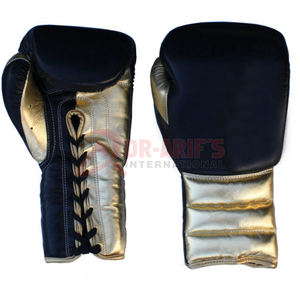 Guantes de boxeo de cuero de alta calidad Acolchado de látex Colores personalizados Logo Diseña tu propio equipo de boxeo para Artes Marciales Servicio OEM - Product Image 1