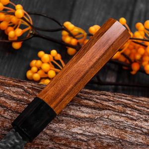 Vente en gros de couteaux de chef de cuisine professionnels en acier à haute teneur en carbone avec manche en acier inoxydable Service personnalisé OEM ODM - Product Image 5