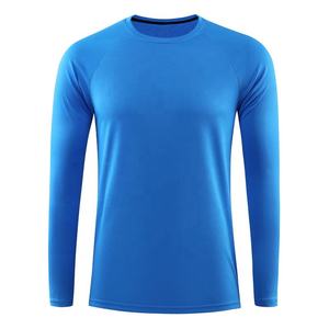 Camiseta de Sublimación en Blanco para Promoción, Mangas Largas, Poliéster, Camisetas Lisas de Poliéster con Sensación de Algodón, Colores Pastel - Product Image 1