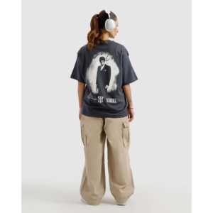 Camiseta transpirable para mujer Scarface, gris oscuro, 100% algodón, con serigrafía - Product Image 3