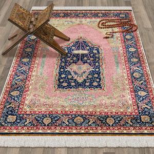 Prayer <b>Mat</b> Muslim Islamic Prayer Rug Pocket Travel Prayer <b>Mats</b> Kids Turkish Muslim Carpet Made in Turkey Alfombra Para Rezar - Product Image 4
