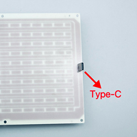 CMYK LED Arka Işık Kartı, Bambu Lab A1/A1 Mini Combo/P1S/P1P/X1C/X1E AMS 3D Yazıcı DIY Fotoğraf 5V Tip-c Güç Kaynağı ile Uyumlu