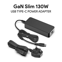 GaN Global Plug A100-C14 130W USB-C PD Adaptateur secteur PD3.0 Chargeur USB-C Alimentation pour Dell.