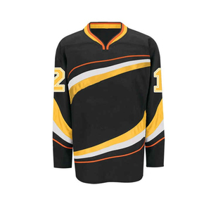 Maillot de hockey sur gazon respirant en polyester 100% pour hommes personnalisable OEM nom d'équipe sublimation uniforme de hockey sur glace pour vêtements de sport - Product Image 5