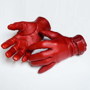 Servicio OEM, Precio al por Mayor, Guantes de Cuero de Moda, Nuevo Diseño, Color Sólido, Buena Calidad - Product Image 1