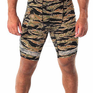 Shorts de compression pour hommes, coupe athlétique, matière respirante et extensible, shorts pour l'exercice et la course à pied - Product Image 6