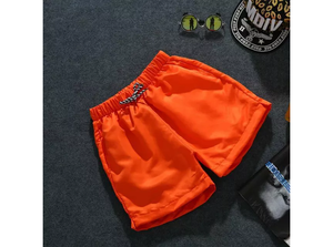 Pantalones cortos para correr para hombre personalizados de alta calidad Patrón sólido Poliéster en color liso - Product Image 6