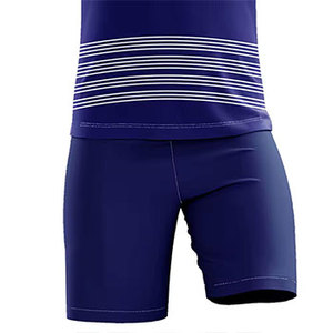 Dernière Collection de Tenues de Sport à la Mode, Uniformes de Football d'Équipe en Gros, 100% Polyester Respirant, Couleurs et Logo Personnalisables, Uniforme de Football - Product Image 5