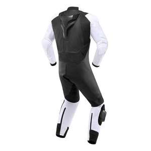 Combinaison de moto en cuir de vache sur mesure, course sportive, combinaison de moto personnalisable, combinaison de course de moto - Product Image 3