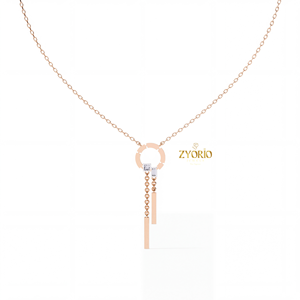 Collar con Colgante de Diamante Cultivado en Laboratorio Infinity, Oro Rosa, Plata de Ley 925, Símbolo de Amor, para Mujer, Regalo de Boda, Joyería - Product Image 5