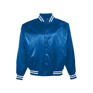 Chaqueta Impermeable y Cortavientos para Hombre, con Cuello Alto, de Satén de Seda, Transpirable, con Logotipo Personalizado, Servicio OEM - Product Image 1