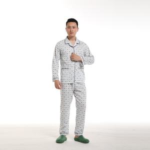 100% coton robes de patient rayures lavables hôpital patient uniforme hommes patient costumes confortable bonne qualité - Product Image 4