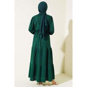 Robe brodée sur le devant Émeraude - Product Image 4