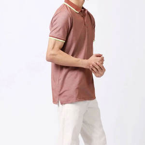 POLO de verano de alta calidad para hombre, camisa de Golf de punto con logotipo personalizado bordado transpirable a la moda de negocios informal - Product Image 2