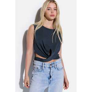 Chemisier court à détails froncés - Product Image 1