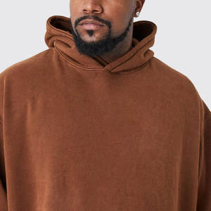 Ventes en gros de sweats à capuche pour hommes en coton 100% personnalisables - Design imprimé en molleton de haute qualité, manches longues, streetwear, vêtements décontractés - Product Image 3