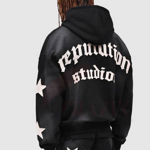 เสื้อมีฮู้ดซิปสีจางลงแดดสไตล์ฤดูหนาว - Product Image 5