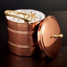 Seau refroidisseur de glace refroidisseur de vin pour Table de stockage de glace personnalisation bûche bar à bière noël Vintage luxe espace décontracté Valent - Product Image 4