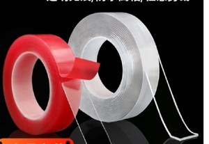Tái Sử Dụng Trong Suốt Gel Grip Băng 3Mm Tự Dính Rõ Ràng Đôi Bên Gắn Có Thể Giặt DIY Craft Nano Băng An Toàn Cảnh Báo Băng - Product Image 3