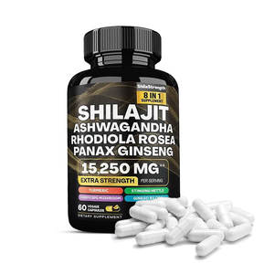 Cápsulas de Ginseng Natural del Himalaya OEM, Ricas en Ácido Fúlvico Húmico y Minerales Traza, Apoyo al <span class=keywords><strong>Sistema</strong></span> Inmunológico, Píldoras <span class=keywords><strong>para</strong></span> Adultos, Gran Venta - Product Image 1