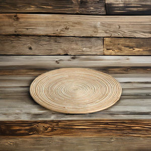 Napperons ronds en rotin de canne en gros de TienPhong | Tapis de table naturels tissés à la main lot de 4 pour la salle à manger et la décoration intérieure - Product Image 1