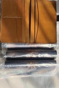 Premium Hand Tooled Full Grain Leather <b>File</b> Portfolio, A4 Document <b>Organizer</b> with Custom Logo Embossing - Product Image 2