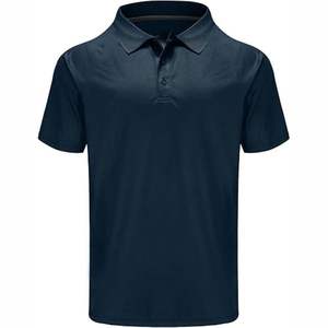 T-shirt polo 100% polyester personnalisé de haute qualité pour hommes, impression par sublimation, conception à manches courtes à séchage rapide - Product Image 5