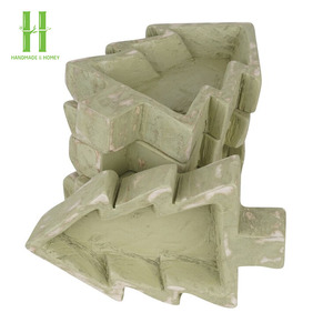 BEST SELLER Bougie en bois artisanale en forme de sapin de Noël, décoration d'intérieur, maison et restaurant, en provenance du Vietnam - Product Image 5